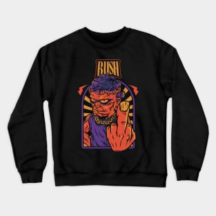 Street Style Rush Band Crewneck Sweatshirt